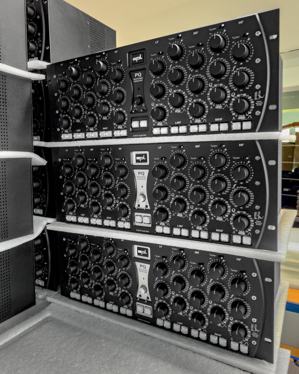 spltweets's tweet photo. The next batch of SPL PQ mastering equalizers will leave production soon 🙌 Have you already ordered your PQ? 
Find more information about the device on the product page 👉 https://t.co/23Rm2livgo https://t.co/lIpgPaqjLJ
