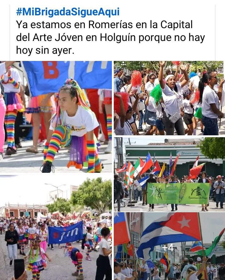 #ExpoHolguinSi
#HonorHolguinero 
#RomeriasDeMayo