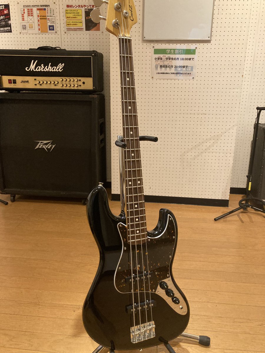 youon43's tweet photo. ホッパーにcoolzジャズベースタイプ入荷してます！
バチバチ調整したので弾きやすさ抜群です👌´- https://t.co/p35zWzABJG