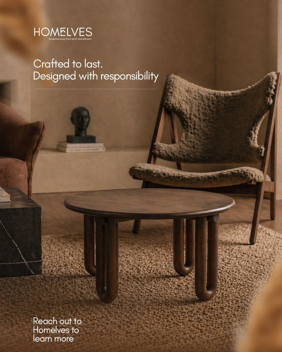 homelvesUAE's tweet image. Sustainability isn't a feature, it's a foundation. 🤎

Reach out to Homelves to learn more.

#homelves #dubaifurniture #furniture #luxurydecor #uae