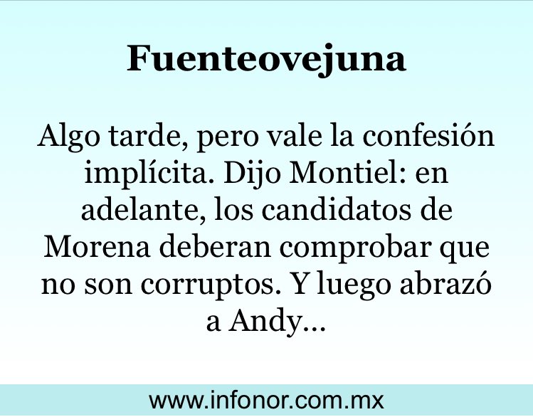 Agencia Infonor (@infonor) on Twitter photo 