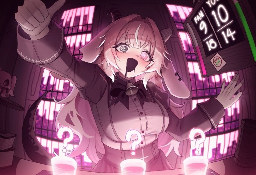 𝚃𝚑𝚎 𝙳𝚎𝚖𝚘𝚗𝚒𝚌 𝙳𝚛𝚞𝚗𝚔 . • ° 🩷❔️❕️ tweet media