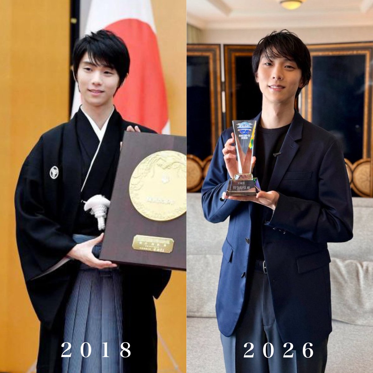 羽生くん
国民栄誉賞と県民スポーツ栄誉賞 

改めておめでとうございます🏆🏆