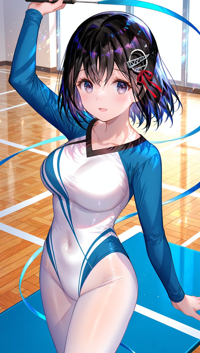 acncagua's tweet image. ChatGPTくんに羽黒ちゃんの画像を見せて作って貰った雑誌の表紙風画像
……すっごい……
(1枚目：元画像　2～4枚目：CPTくん作画像)

#ChatGPT
#羽黒