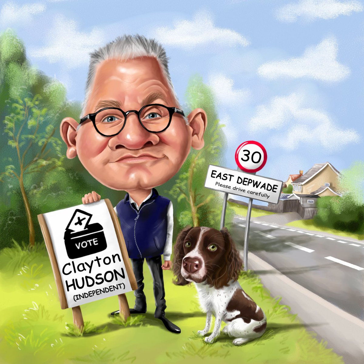 claytonhudson's tweet photo. Have been really heartened ❤️ by the engagement with my local election 🗳️ campaign.  Approaching 80 boards erected in East Depwade, including 4 more today! Particularly lovely how people in Needham / Harleston have engaged given I currently don’t represent them.  Again it’s not too late, please get in touch!