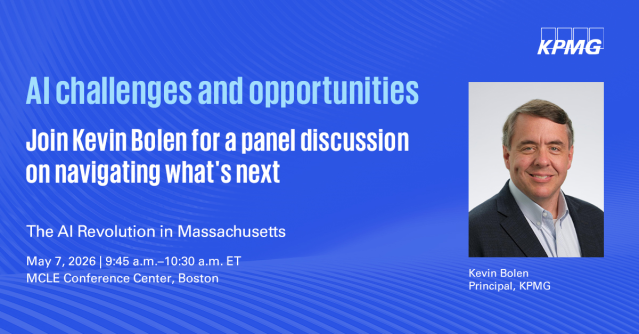 JoeBri6's tweet image. How can AI drive efficiency while raising critical policy questions? Join Kevin Bolen at @statehousenews The AI Revolution in Massachusetts, on AI’s risks, rewards, and the path forward for Massachusetts. #AI bit.ly/3R3NrqB
