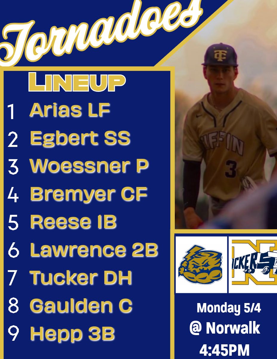 BaseballTiffin's tweet photo. Don’t look now, but it’s sunny out. GAMEDAY!!!! https://t.co/dPZpmCda7m