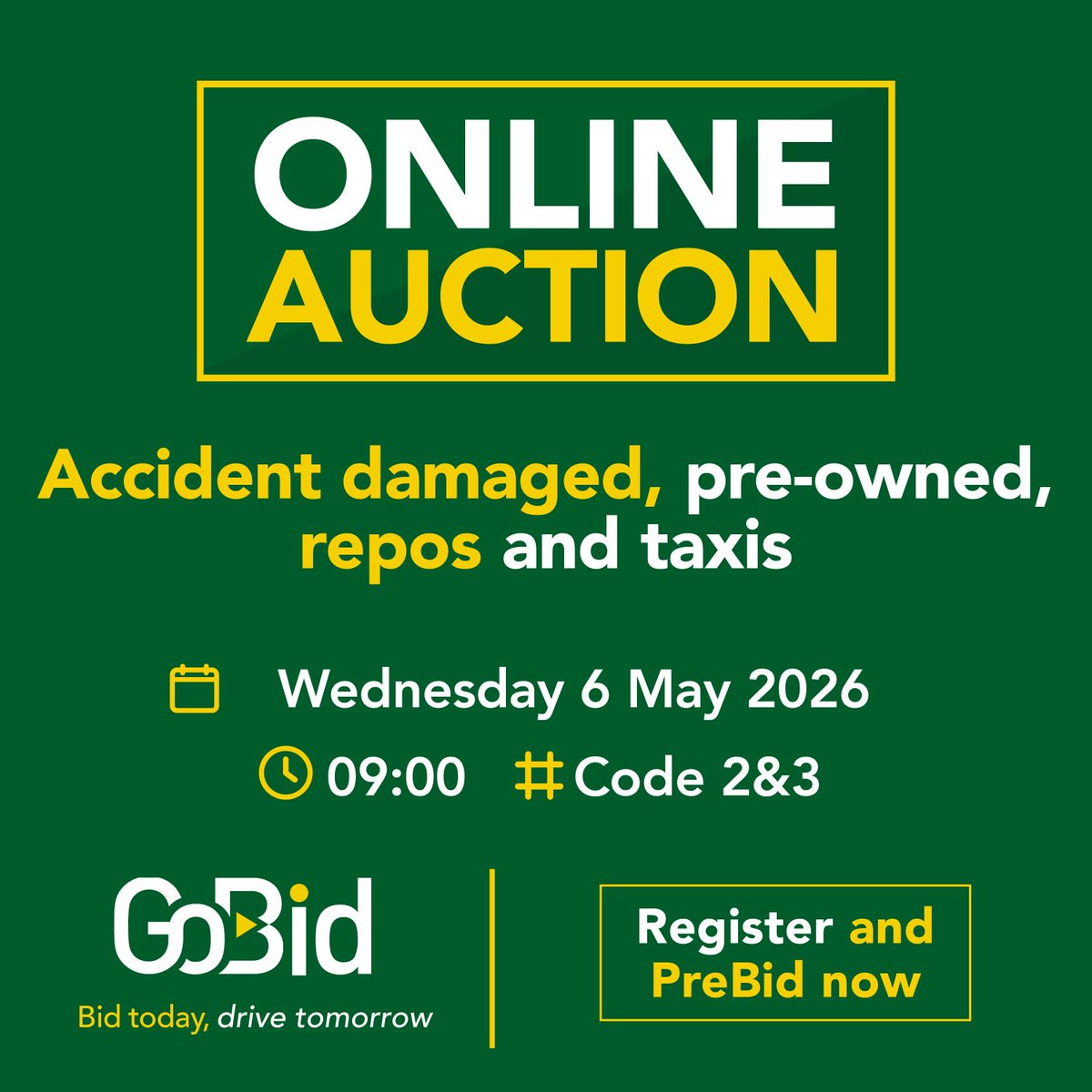 GoBid tweet media