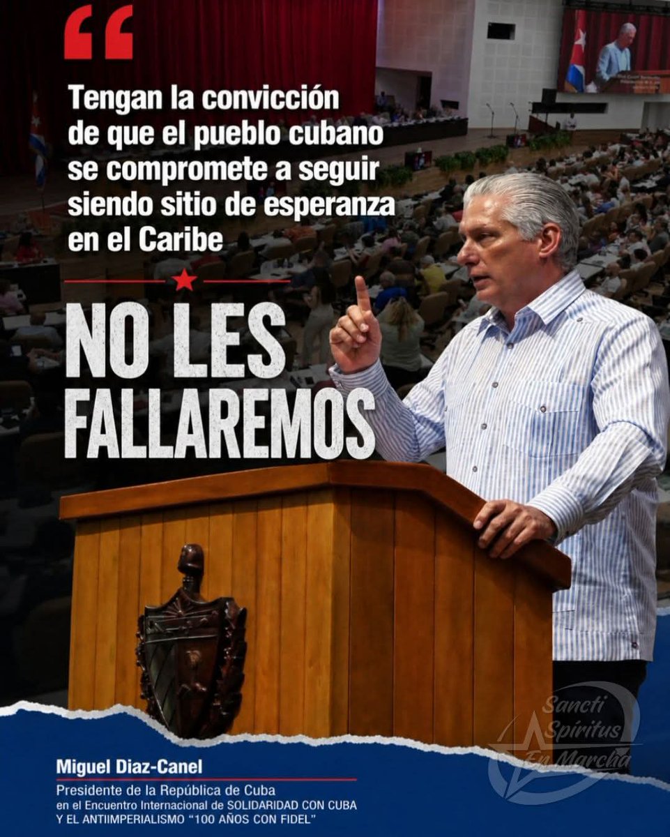 La resistencia y la dignidad son parte de nuestra identidad. ¡Siempre con nuestro presidente! #YoSigoAMiPresidente #CubaEstaFirme <a href="/dpestgo/">DGE Santiago de Cuba</a>
#CubaMined  #Cuba <a href="/FrenteDme/">Dirección General de Educación Tercer Frente</a>