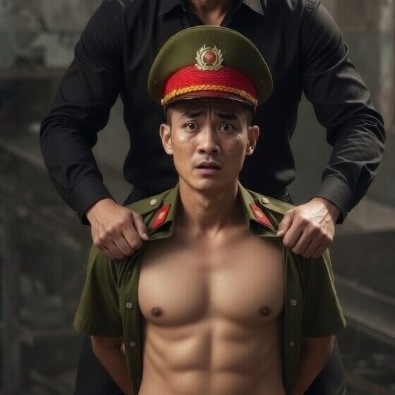 yat40571's tweet photo. TRAITOR cop exposed! This DIRTY policeman who shielded a drug cartel is now kneeling like a dog, whipped mercilessly after his rivals took over.

贪婪警察给毒贩当保护伞，被更大帮派出卖！现在被绑着跪地求饶，鞭子狠抽， 血肉模糊。
#corruptedcop #policeuniform #警察制服 #处罚警察 https://t.co/jgHsyNJ0bX