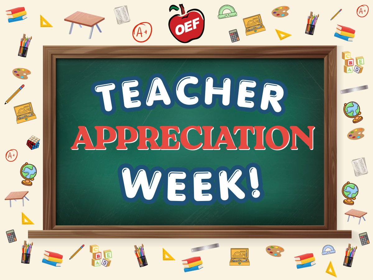 OwassoEdFound's tweet photo. 🍎 It's Teacher Appreciation Week! 🍎

A huge thank you to the incredible educators at Owasso Public Schools. You show up early, stay late, and pour everything into shaping our next generation. We see you and we appreciate you! ❤️ https://t.co/vW5TgjTjsX
