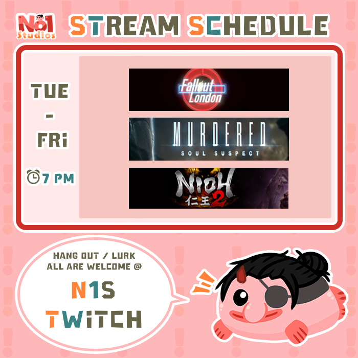 dennis_jar's tweet photo. May the 4th be with you everybody!

We're once again geared up for another week of N1S Twitch. This week we're slowing things down a bit by adding detective games into the mix =) 

https://t.co/wnIrsqfTuc 
#twitchstreamer #brunei https://t.co/VKRKt9wZ4W