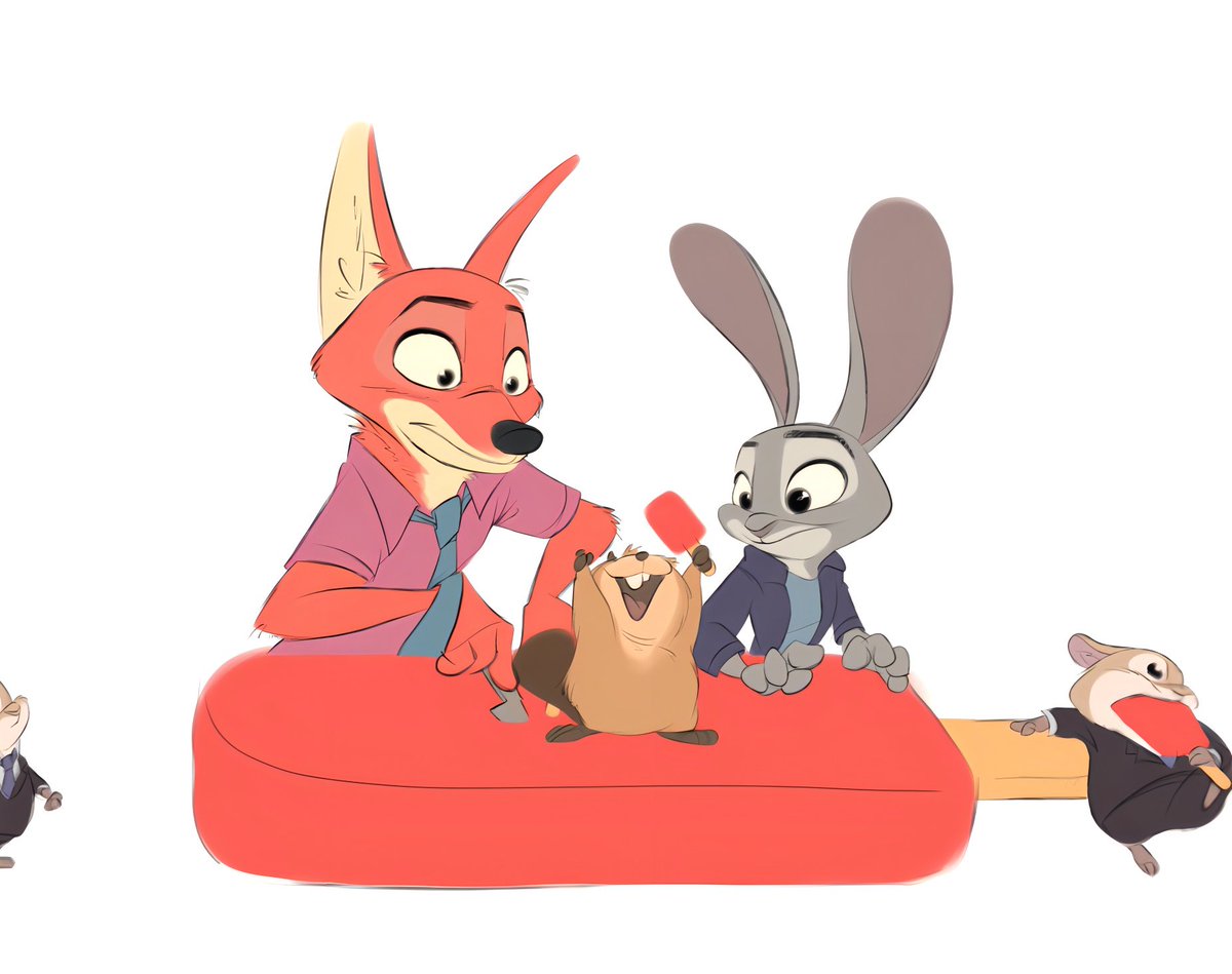nibkman0304's tweet photo. ←仕上げ前　　　　　　　　　　　　仕上げ後→
#hoppers  #zootopia2 https://t.co/sM8c30DQX4