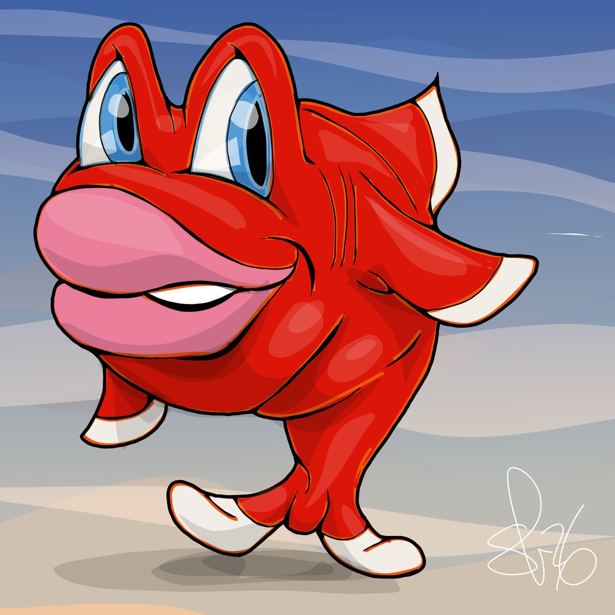 pittstop73's tweet image. #mermay #clownfish #cartoon #dailydoodle