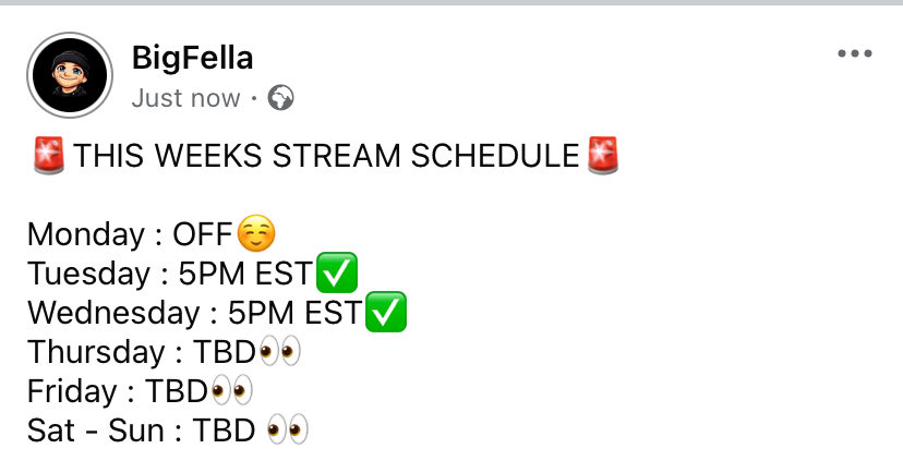 ᴱⁿᴰ Bigfella tweet media