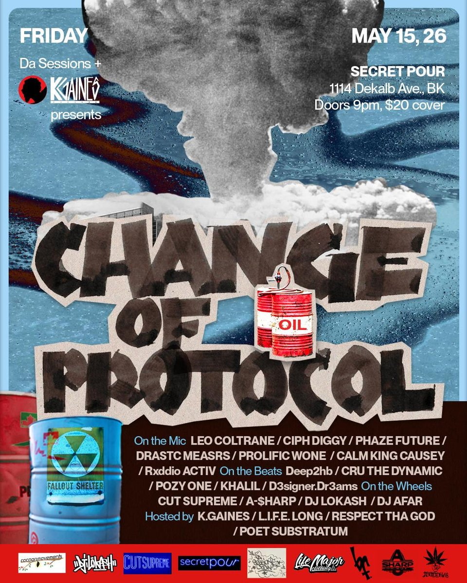 fycnow's tweet photo. Thank you @1KGaines,  for giving my production outfit this opportunity! #ChangeofProtocol #DrastcMeasrs @iveriani  Shoutouts to all of the MCs, Producers, DJs &amp; hosts on deck. https://t.co/x3HCFTg9zp