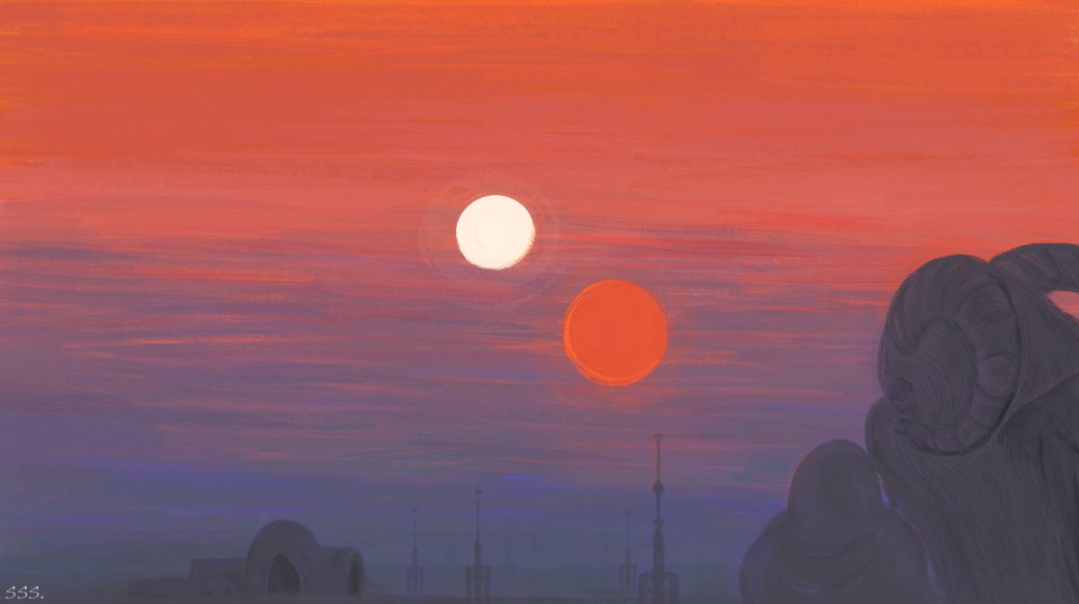 sel_sea's tweet photo. May the force be with you 💫

#starwars #maythefourth #tatooine #swtor #starwarsart https://t.co/utGgfSTuh1