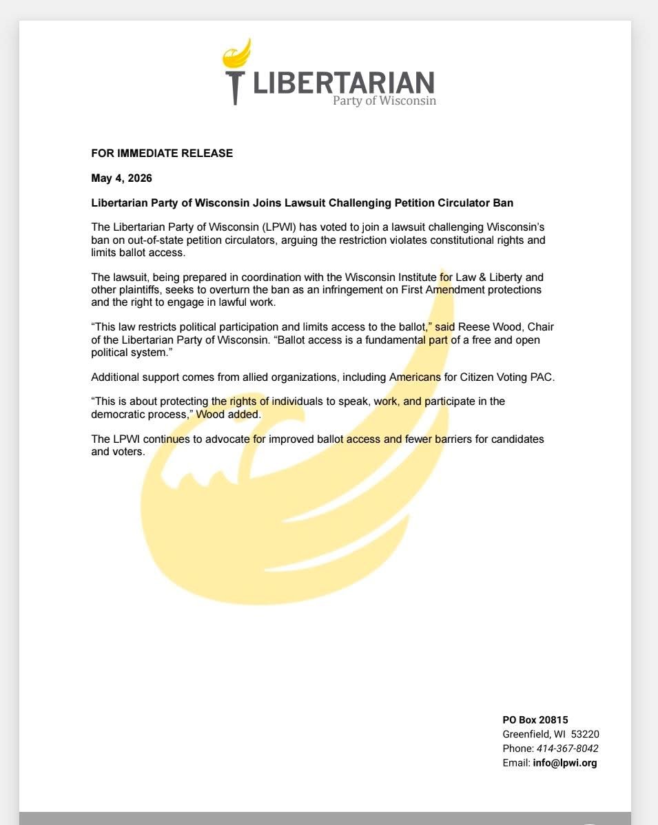 Libertarian Party WI tweet media