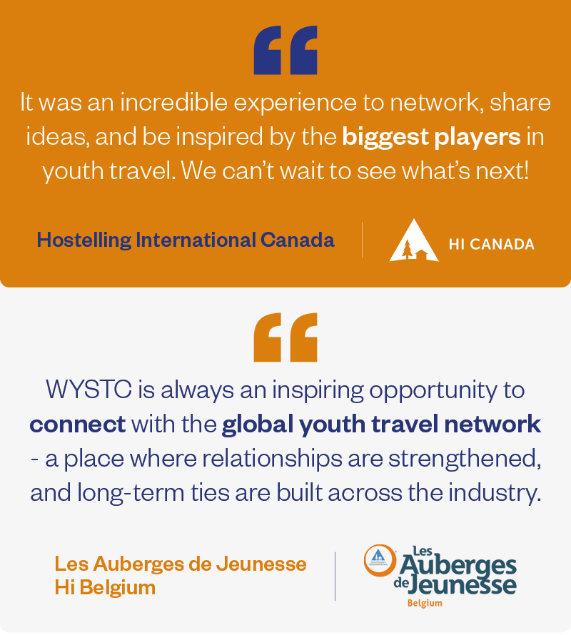 WYSTC's tweet photo. Lock in repeat, scalable demand through partnerships and grow group bookings.

Secure your early bird ticket to stay ahead and maximise your opportunities for connection and growth at #WYSTC 2026.

👉🏻 https://t.co/exkkHZ56G2

@hicanadahostels 

#travel  #accommodation #hostels https://t.co/QfRJvqRhye