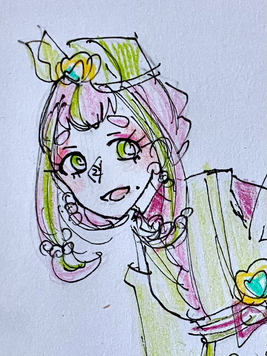 #オリキュア
落書きチャセキ
みどりの日なので