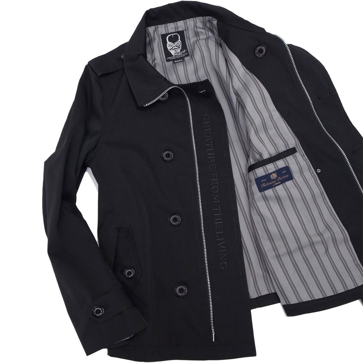 greed_store's tweet image. 【9日（土）より価格改定!!】

★S、Mサイズのみ在庫あり!!

#creaturefromtheliving 

●「IRON FiST」Jacket!!

1934年イタリア北部コモ地区創業のアウター素材の名門、OLMETEX社の高級カルゼ生地を使用!!

◎詳しくはコチラ
greedxxx.com/shout/2209/220…

◎ご購入はコチラ
greedxxx.shop-pro.jp/?pid=167163768