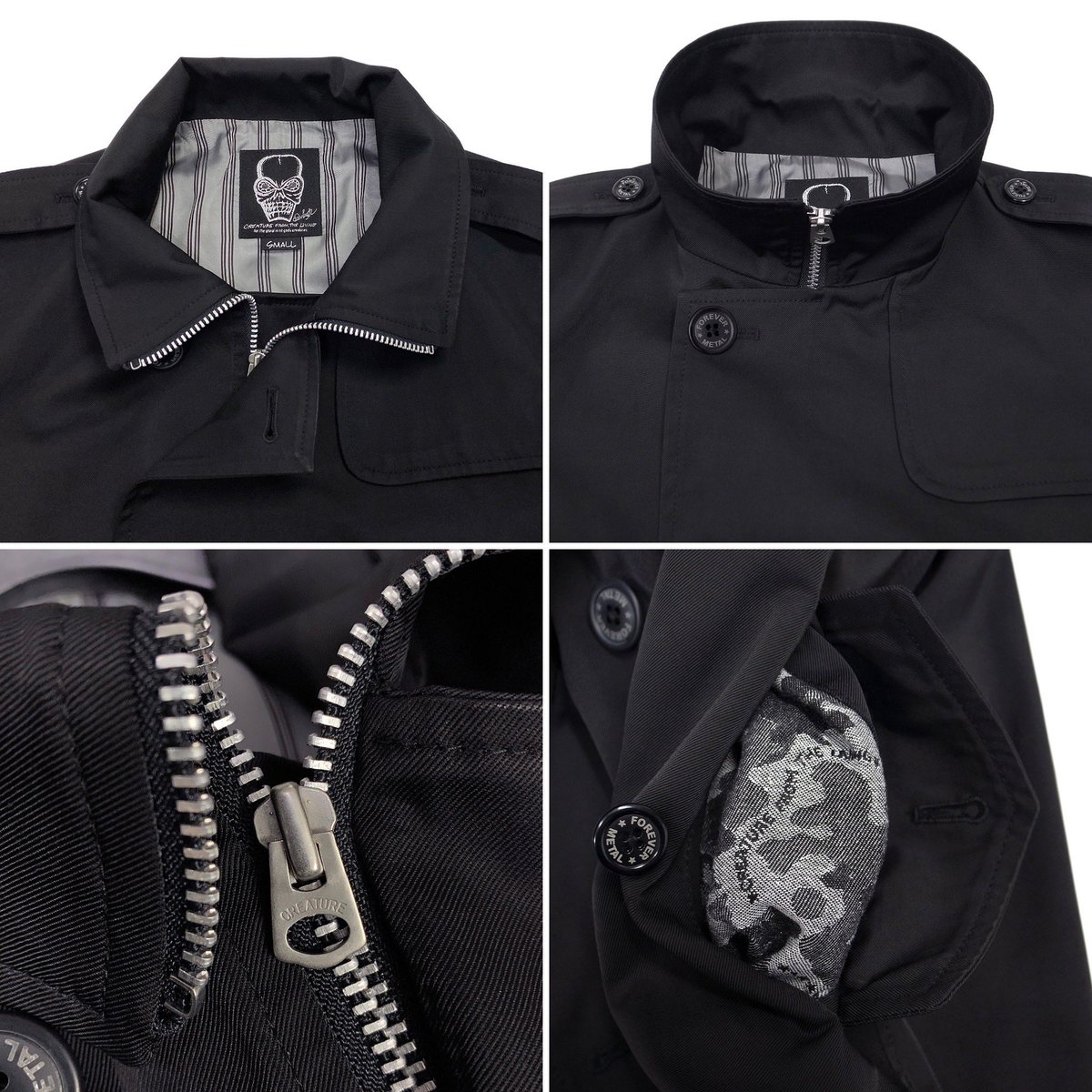 greed_store's tweet image. 【9日（土）より価格改定!!】

★S、Mサイズのみ在庫あり!!

#creaturefromtheliving 

●「IRON FiST」Jacket!!

1934年イタリア北部コモ地区創業のアウター素材の名門、OLMETEX社の高級カルゼ生地を使用!!

◎詳しくはコチラ
greedxxx.com/shout/2209/220…

◎ご購入はコチラ
greedxxx.shop-pro.jp/?pid=167163768