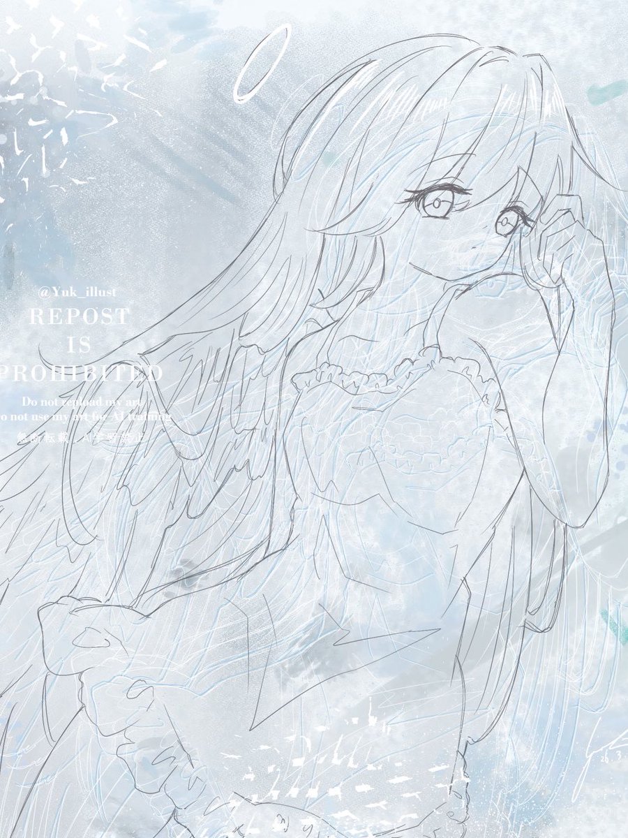 Yuk_illust's tweet photo. #GWはフォロワーさんが増えるらしい 
#GWの創作クラスタフォロー祭

最近はデジタルも頑張ってます❕
儚い雰囲気とかわいい女の子がすき⊹ ࣪𐙚꒰ᐢ. .ᐢ꒱｡⋆ https://t.co/RJr5RhgMlO