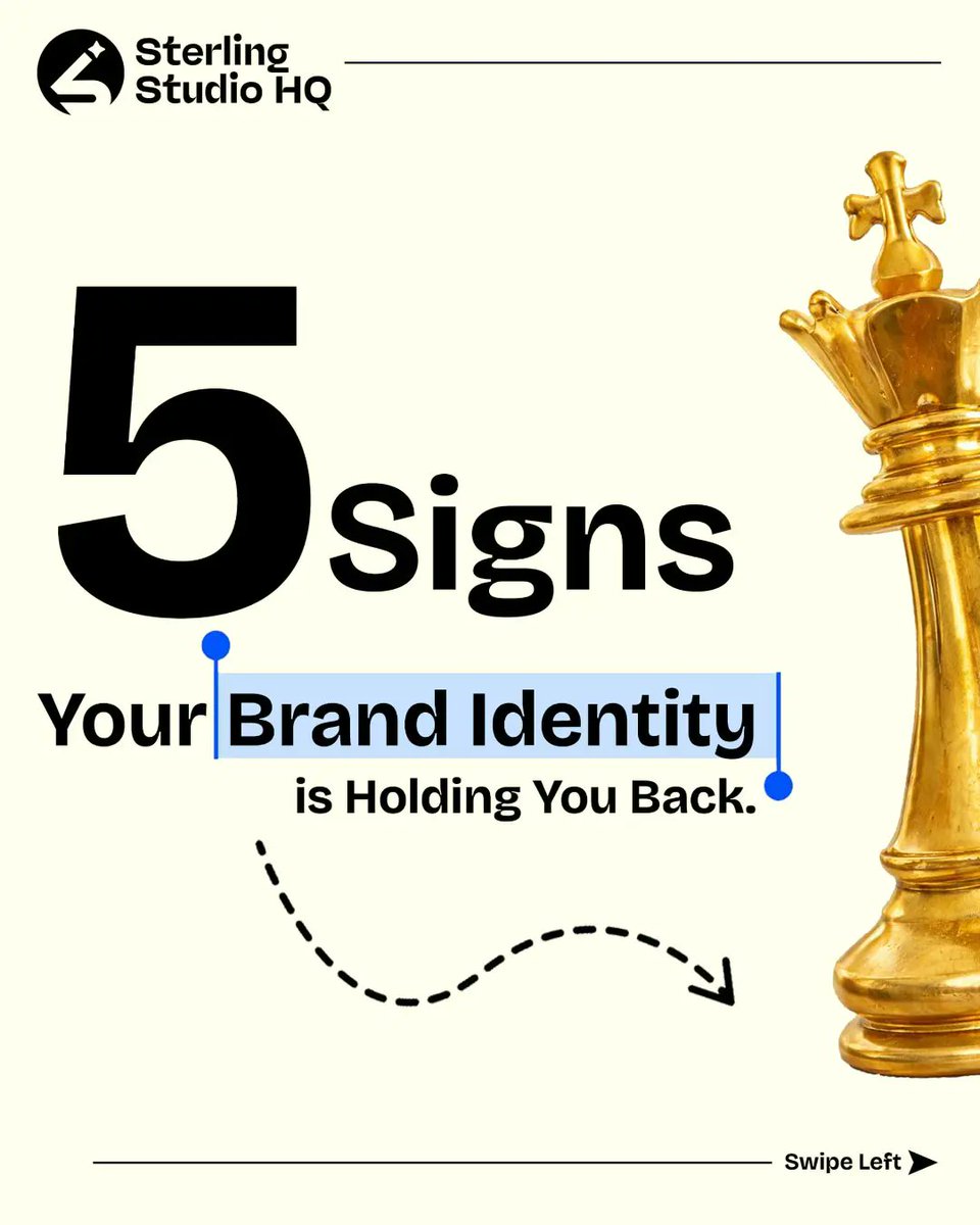 Sterlingstudio_'s tweet image. Is your brand working for you, or against you? 📉

Your visual identity is often the very first handshake you have with a potential client.

Ready to build a brand that actually scales? Let’s work.⚡️

#branding #rebrand #graphicdesign #brandidentity #visualidentity #marketingtips