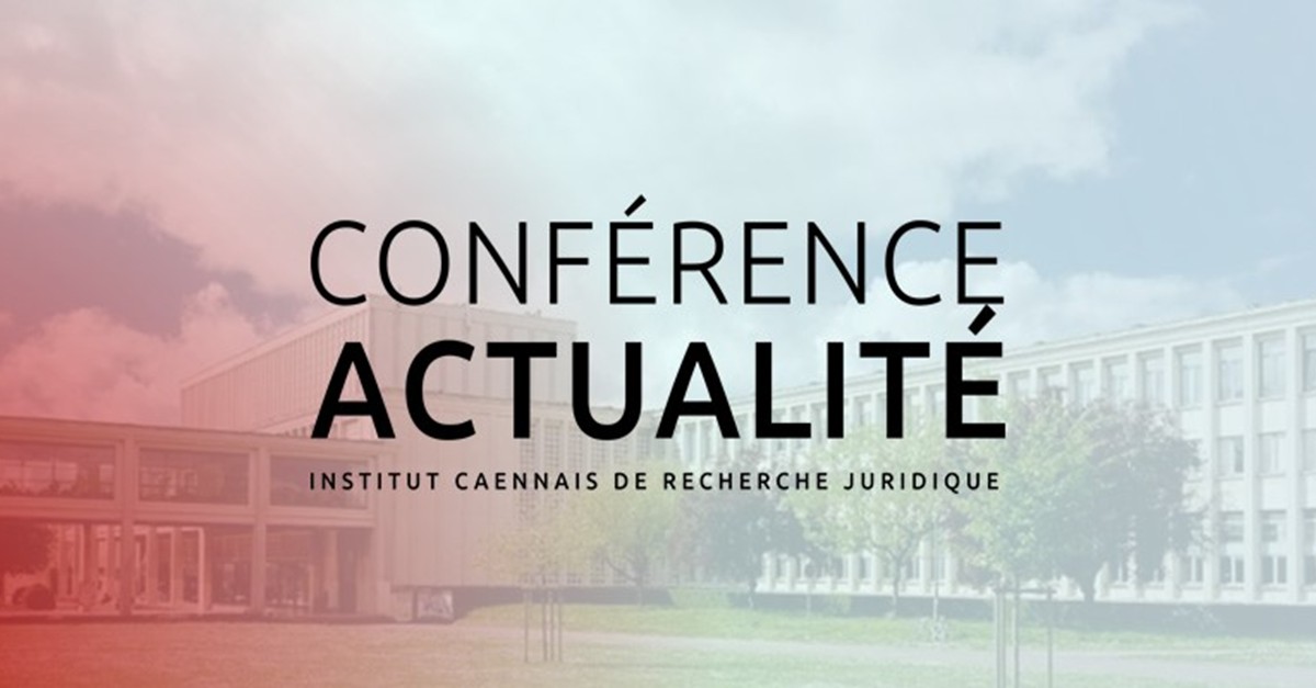 Institut caennais de recherche juridique tweet media