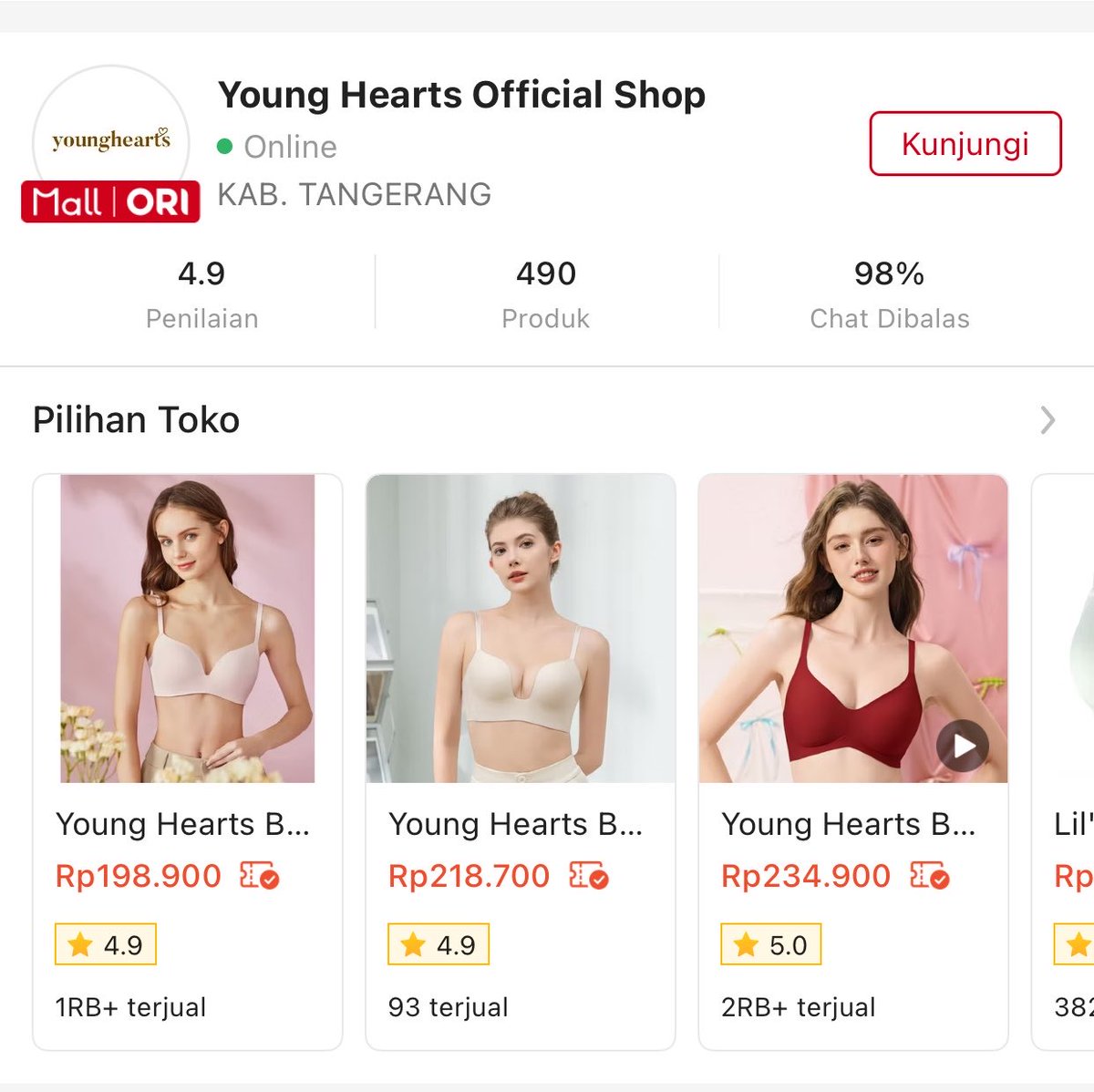 KENAPA BARU TAU AEKARANG‼️😭
Ternyata underwear mahal ada versi hematnya ✨

Tally → Polini
Sorex → Youhave
sorella → greney
Nathalie → Wimiu
Pierre cardin → Young heart

Look mahal ✔️
Nyaman dipake ✔️
Tapi harganya masih aman dikantong 🫶

FIX… Ini sih worth it to try 👀