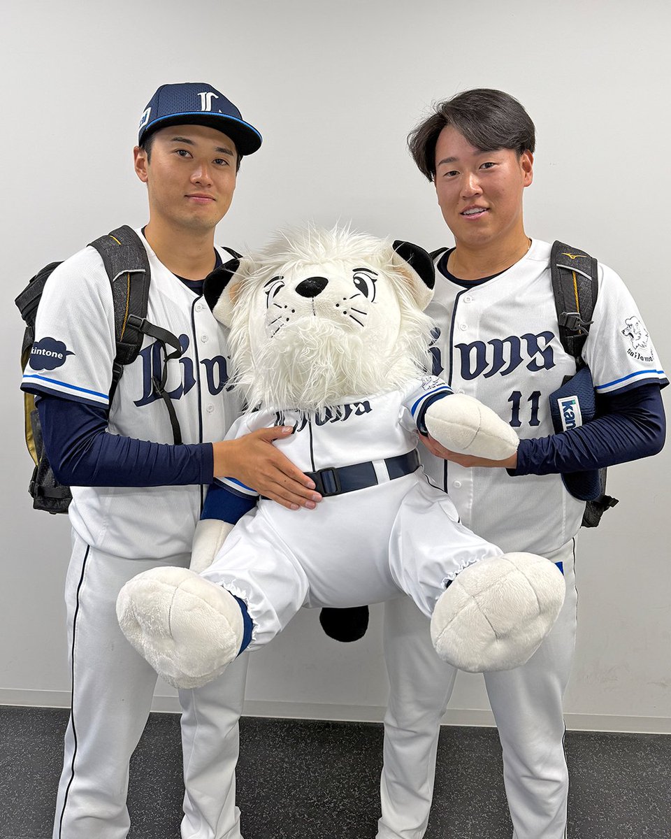 ナイスピッチング！✨ #佐藤隼輔 投手 #上田大河 投手 #seibulions