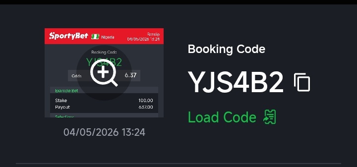 Orange_001tips's tweet photo. Monday night football ⚽⚽⚽ 

Sharp 6 Odds ready 💯💯💯 

Booking Code 👉 YJS4B2

Sportybet 🎊🎊🎊 

Bet Responsibly 🔞🔞🔞 https://t.co/JJZz0ANHs6
