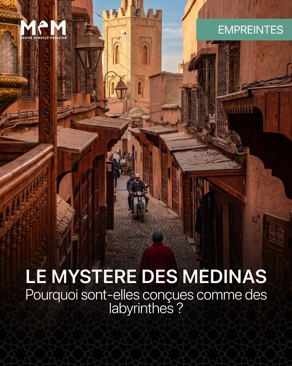 MedinaMorocco's tweet image. S'égarer dans les dédales d'une médina marocaine n'est pas une simple promenade, c'est une plongée au cœur d'un génie urbain séculaire.

#Medina #Maroc #Architecture #Fes #Marrakech