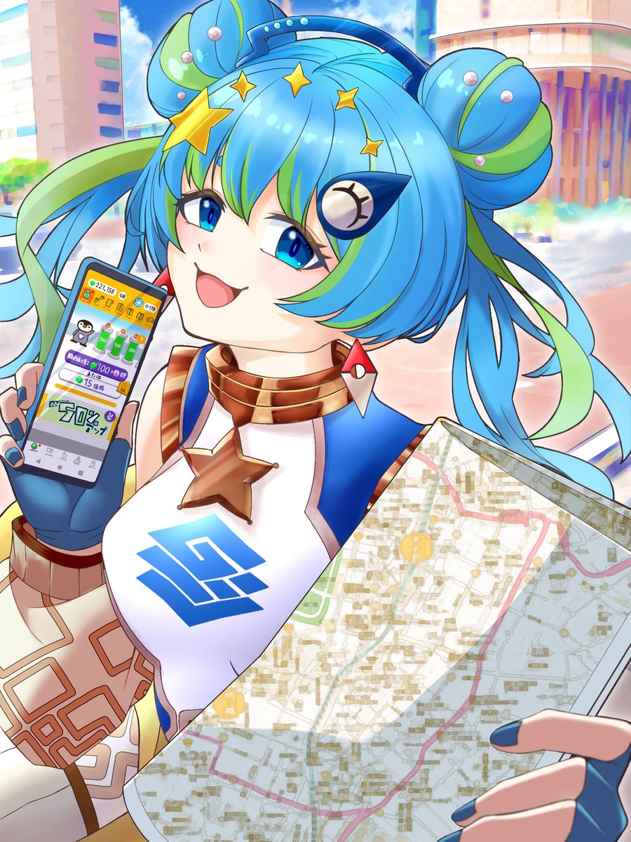 0106_itsuki's tweet photo. #方位かなめイラストコンテスト2026春
アクセサリーの付け忘れを見つけたので、追加上げです…！ https://t.co/UugrRjEWvN