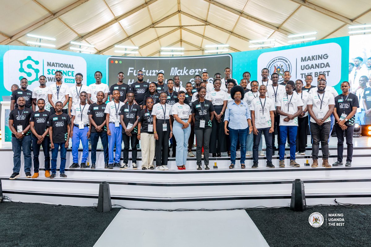 kukirizajoshua5's tweet photo. From ideas to impact 🇺🇬
National Science Week 2026 wrapped up at Kololo Independence Grounds—showcasing bold innovations, forging partnerships, and unlocking Uganda’s future.
Next: commercialization, jobs & more Made in Uganda solutions.

#NSWUg2026 #STIWorksUg #GoldenPosts #MadeInUganda #InnovationUg