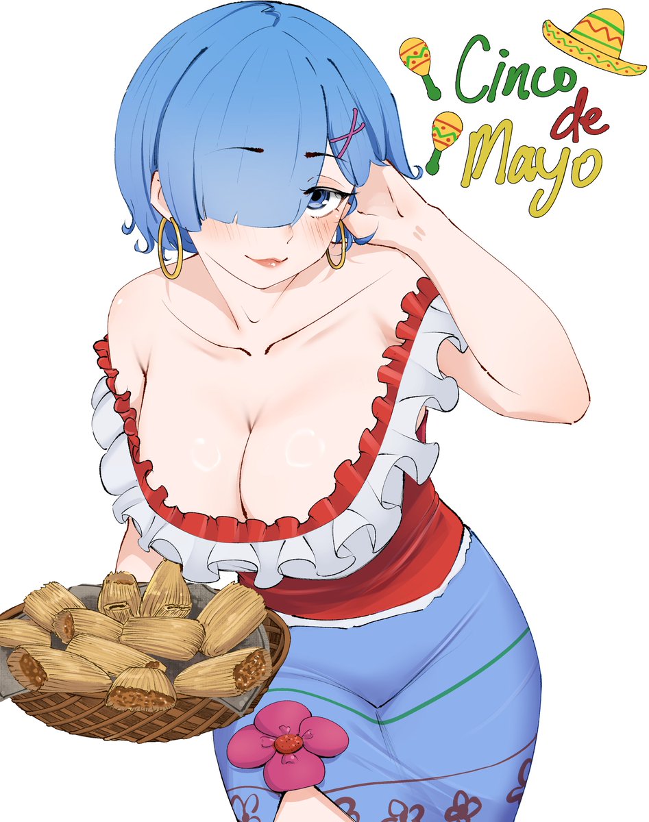babyWipes_m's tweet photo. Happy Cinco de Mayo from Rem herself!!

thank you @_Kaip0 https://t.co/IKOH10x1kK