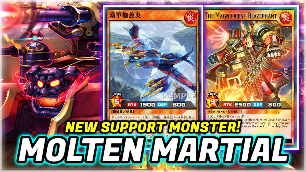NEW* Molten Martial Machine Deck Testing! | Yu-Gi-Oh Rush Duel | EDOPRO # yugioh #rushduel # - https://t.co/1CFBC77nA8