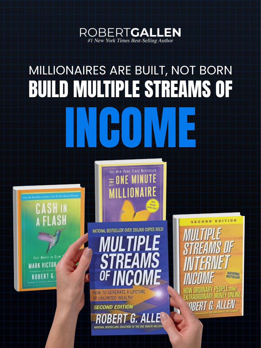 BestSellerBob's tweet image. Learning from books and events can help you better understand how income streams and financial strategies work.

Comment “BOOKS” and check the comment section for access links.

#FinancialEducation #WealthTips #PassiveIncomeIdeas #MoneySkills #BusinessGrowth