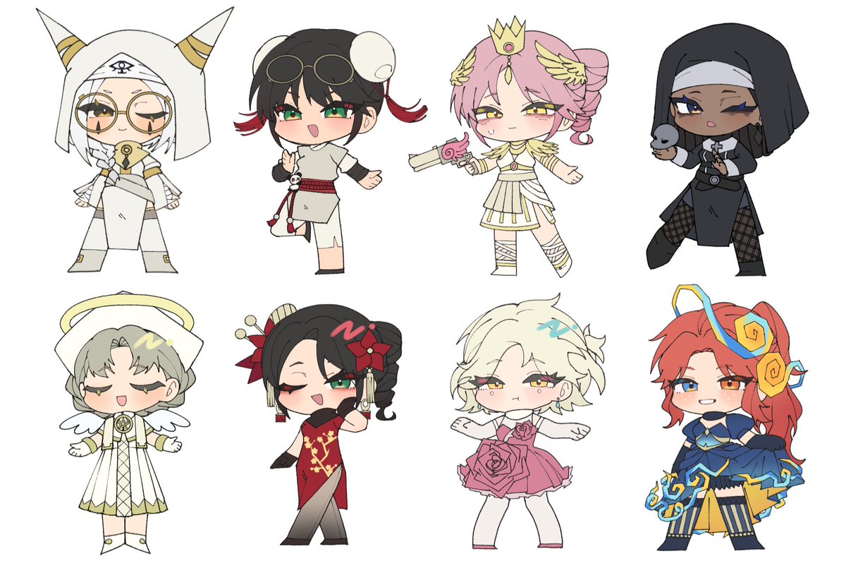 mongwol0316's tweet photo. 좋아하는 스킨들  #IdentityV https://t.co/m0SYhbzbBR