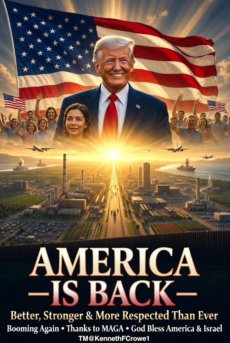 🇺🇸 MAGA 🇺🇸 Kenneth F Crowe tweet media