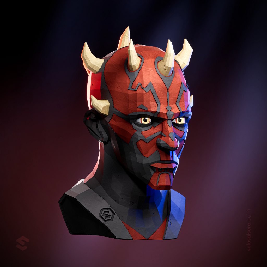 SoloSalsero's tweet photo. The year of #Maul. He was already such a compelling character, but his animated series has expanded his lore so much further.
This is just a blockout, 100% Blender, no AI.
May the Force be with you all, today and always!
#maytheforthbewithyou #maytheforcebewithyou #starwarsday https://t.co/CKHUzMVshi