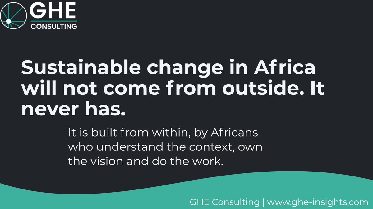GHE_Consulting's tweet photo. At GHE Consulting, it is also our mandate.
#AfricaRising #AfricanExcellence #BuildingAfrica #Development #1stMay https://t.co/0dPNKQP1LP