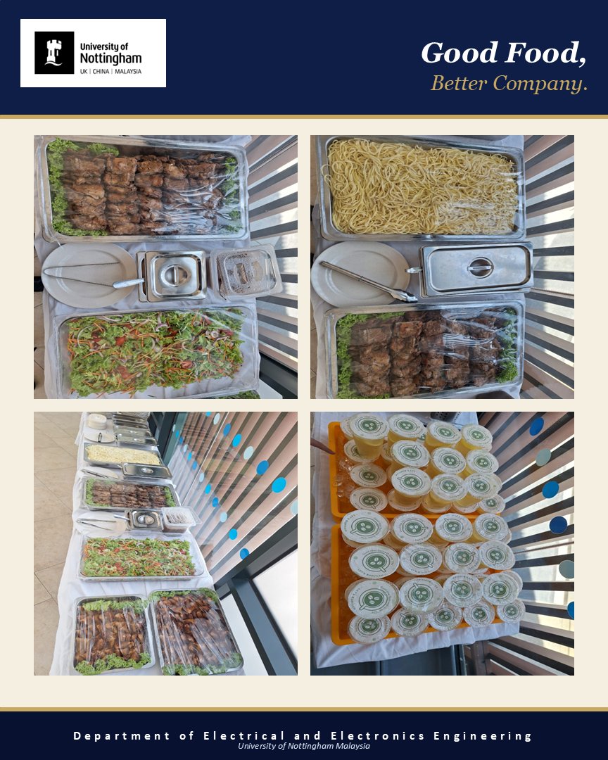 UNM_EE_Eng's tweet photo. A warm send-off for our Year 4 Electrical and Electronics Engineering students.

Thank you to everyone who joined us for good food and great company on Tuesday, 28 April 2026.

Wishing our graduates every success ahead!

#UNMEEE #Year4Farewell #ClassOf2026 #UNMMalaysia https://t.co/g1SL6F9c5N