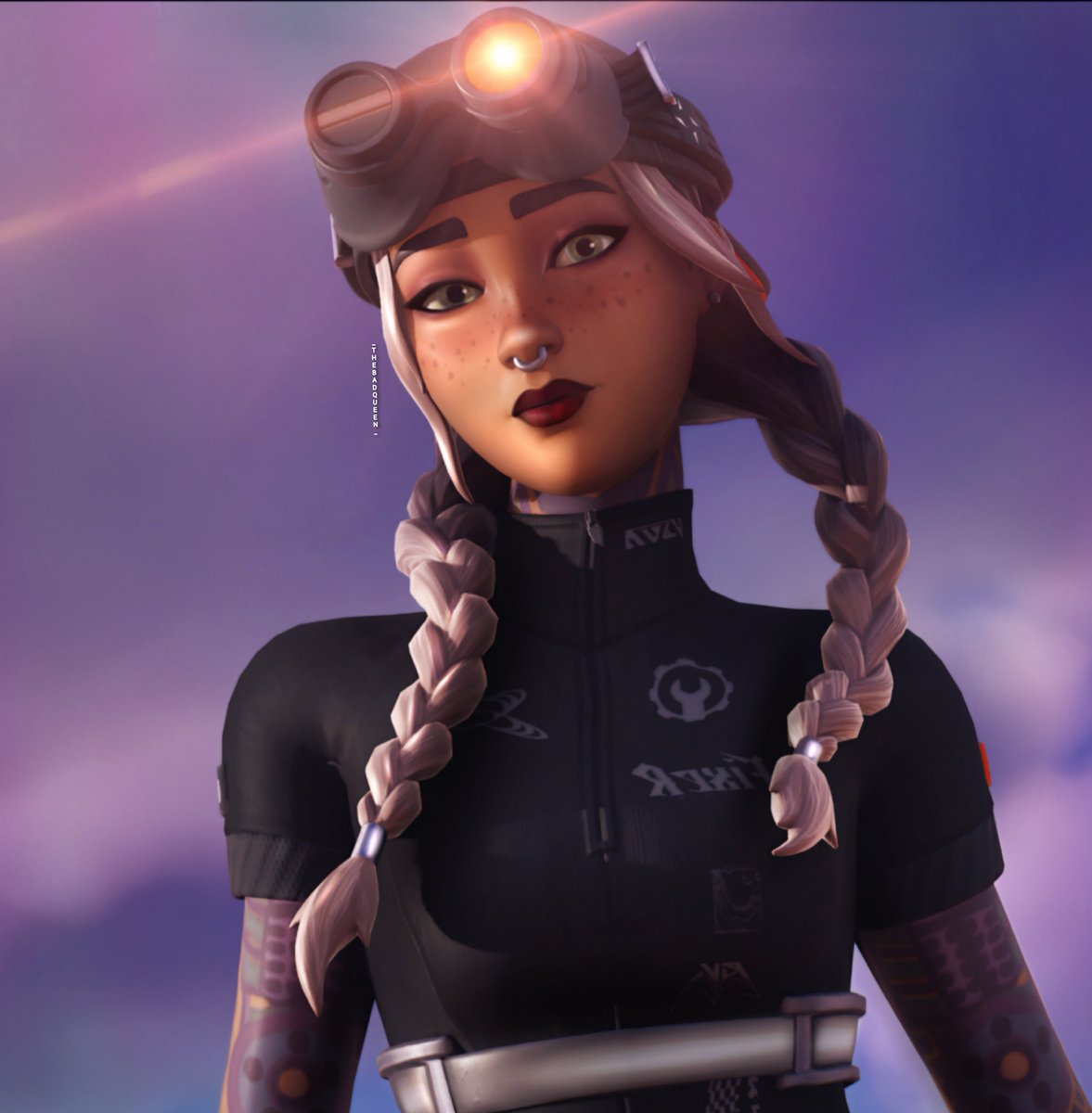 _TheBadQueen_'s tweet image. Every move I make is calculated ✋🏻😎

- ELITE JULES - 🖤🔧 

#Fortnite 
#Fortography