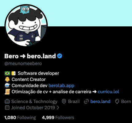 Bero ➜ bero.land tweet media