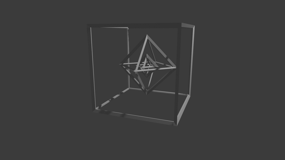 Jhonwoaisuruinu's tweet image. Blender夜制作!

すきすきな幾何学たちに、影なんかつけてみたり!!!

#3DCG
#Blender
#b3d