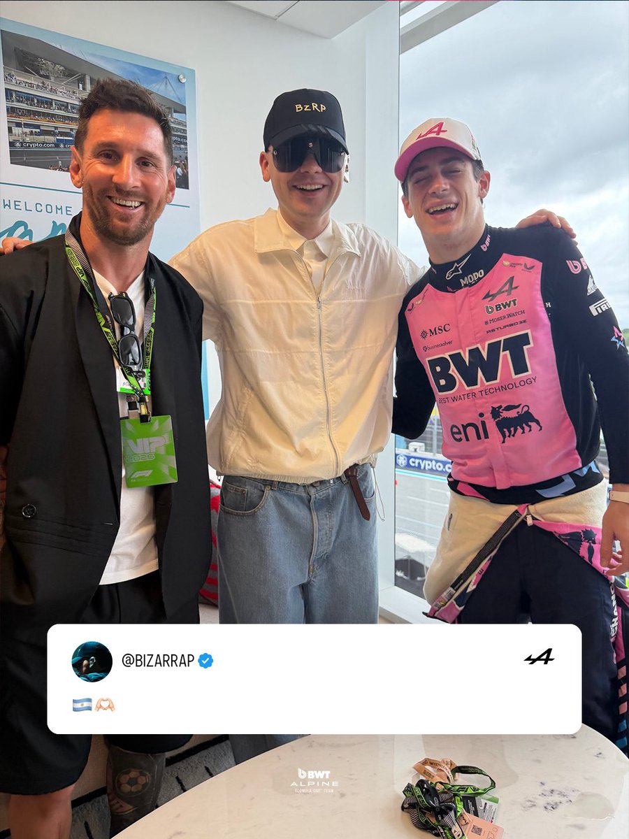 BWT Alpine Formula One Team tweet media