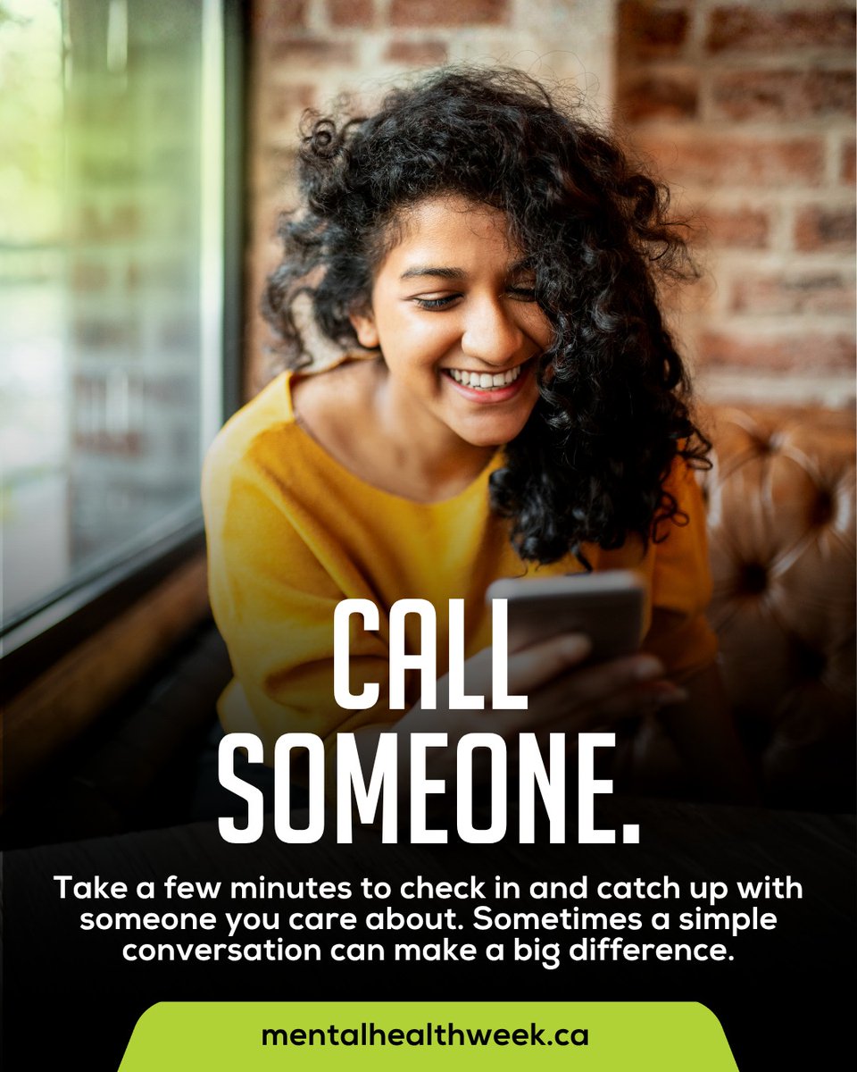 CMHA_HPE's tweet photo. Coming together doesn't require big gestures.

It can look like:
- A text to check in
- Grabbing a coffee with a colleague
- A walk with a friend
- Starting an honest conversation

Small actions create belonging. And belonging protects mental health.
1/2 https://t.co/Y0zcHMEIn6