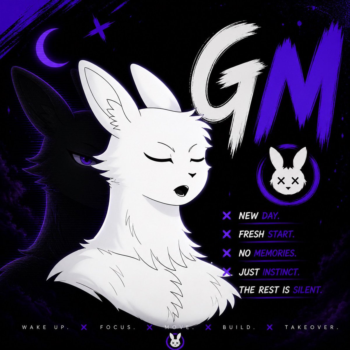 LimboBunnynft's tweet image. GM.
he woke up… like nothing ever happened.

no memories.
no shadows.
no trace of last night.

just a new day.
just silence.

but something feels… off.

something is still there. 🐰🟣
 
you can remind him… with a GM.

#LIMBOBUNNY #GM #Web3 #NFT #StayLockedIn