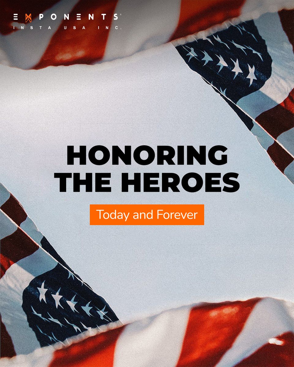 ExponentsUS's tweet photo. Today, on Memorial Day, we pause to honor the brave men who gave everything in service to the country.

They stood in the face of uncertainty, carrying courage through moments that shaped history.

To our fallen heroes - your sacrifice will never be forgotten, and your legacy lives on in a grateful nation.

#ExponentsUSA #Exponents #US #DesignBuildDeliver #TradeShows #TradeExhibits #CustomTradeShowBooths #CustomBooths #Sustainable #DesignExperts #Tradeshowdesigns #MemorialDay2026 #USA